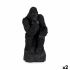Figură Decorativă Gorilă Negru 20 x 45 x 20 cm (2 Unități)