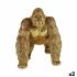 Figură Decorativă Gorilă Auriu* 20 x 27,5 x 34 cm (2 Unități)