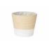 Ghiveci Ibergarden WY21-72 Alb Въже Plastic 16 x 14,5 x 16 cm (24 Unități)