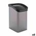 Coș de gunoi pentru hârtie Berilo D085-2 Gri închis Plastic 12 L Basculantă (6 Unități)