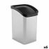 Coș de gunoi pentru hârtie Berilo D093-1 Argintiu Plastic 23 L Basculantă (6 Unități)