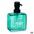 Dozator de Săpun Berilo Pure Soap Verde Geam Plastic 250 ml 9 x 15 x 5 cm (12 Unități)