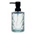 Dozator de Săpun Berilo CN-B5463VB-1-368 Negru Geam Plastic Diamant 410 ml 9 x 18 x 7 cm (12 Unități)