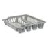 Scurgător de Vase pentru Chiuvetă Kinvara 2601405-1 Gri 46 x 8 x 37,5 cm (12 Unități)