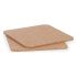 Set de covorașe de masă Kinvara KT166139S Natural Plută 18 x 0,5 x 18 cm Suport Protecție pentru Masă (12 Unități)