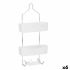Agățătoare pentru duș Berilo W7072 - 382 Alb Metal Plastic 28 x 60 x 14 cm (6 Unități)