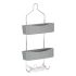 Agățătoare pentru duș Berilo W7072 - 383 Gri Metal Plastic 28 x 60 x 14 cm (6 Unități)
