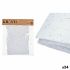 Accesoriu pentru Scena Nașterii de Crăciun Covor Alb 50 x 0,01 x 50 cm (24 Unități)