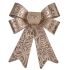 Fundă Ornament de Crăciun Bronz PVC 15 x 4 x 16 cm (12 Unități)