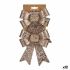 Fundă Ornament de Crăciun Bronz PVC 15 x 4 x 16 cm (12 Unități)