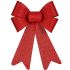 Fundă Ornament de Crăciun Roșu PVC 16 x 24 x 4 cm (12 Unități)