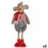 Figură Decorativă Mouse Roșu Gri 27 x 18 x 74 cm (2 Unități)