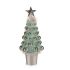 Figură Decorativă Pom de Crăciun Verde polipropilenă Plastic 12,2 x 30 x 12,2 cm (12 Unități)