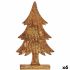 Figură Decorativă Pom de Crăciun Auriu* Lemn 5 x 39 x 22 cm (6 Unități)