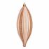 Set ornamente de Crăciun Alungit Cupru PVC 3 x 3 x 18 cm (12 Unități)