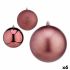 Set de globuri de Crăciun Roz Plastic Ø 12 cm (6 Unități)