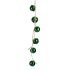 Ornament de Crăciun Clopoțel Verde Plastic 58 x 3 x 3 cm (24 Unități)