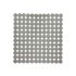 Covoraș de duș antiderapant Gri PVC 54 x 54 x 1 cm (6 Unități)
