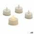 Set de Lumânări LED Alb 4 x 4 x 3,7 cm (12 Unități)