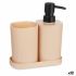 Set de Baie Berilo B8108-S3-BEIGE Negru Bej polipropilenă (12 Unități)