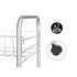 Cărucior pentru legume Argintiu Metal Plastic 37 x 27 x 62,3 cm (4 Unități)