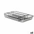 Organizator pentru tacâmuri Kinvara W7267-1 Negru Metal 26 x 4,7 x 35,5 cm (6 Unități)