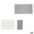 Set de Baie Berilo CN-B6032A-GREY Gri PVC Polietilenă EVA (12 Unități)