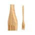 Paletă de bucătărie Kinvara KT143045-1 Lemn 7 x 35 x 2 cm Furculiță (12 Unități)