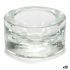 Suport de Lumânări Transparent Sticlă 7 x 3,5 x 7 cm (12 Unități)