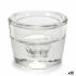 Suport de Lumânări Transparent Sticlă 6 x 4,3 x 6 cm (12 Unități)