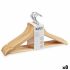 Set de umerașe Kipit 79419 Maro Lemn Metal 44,5 x 1,2 x 23 cm (8 Unități)