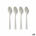 Set de linguri de desert Kinvara 86907 Argintiu Oțel inoxidabil 2,7 x 13,5 x 0,3 cm Desert (12 Unități)