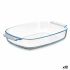 Platou pentru Servire Vivalto T3-20 Transparent Sticlă borosilicată 2 L 30,2 x 6 x 19,6 cm Cu mânere (12 Unități)