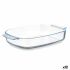 Platou pentru Servire Vivalto T3-27 Transparent Sticlă borosilicată 2,7 L 34,4 x 6,1 x 22,3 cm Cu mânere (12 Unități)