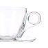 Cană cu Farfurie Transparent Sticlă 170 ml (6 Unități)