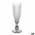 Pahar de șampanie Vivalto PR-00719B/BHA6 SMOKE Transparent Antracit Sticlă 185 ml Diamant (6 Unități)