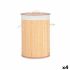 Coș pentru rufe murdare Natural Metal Bambus Lemn MDF 48 L 37 x 50 x 37 cm (4 Unități)