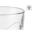 Set de pahare Unde Transparent Sticlă 265 ml (8 Unități)