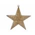 Ornament de Crăciun Stea Auriu* Metal 30 x 32 x 0,5 cm (24 Unități)