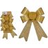 Set ornamente de Crăciun Fundă Auriu* PVC 16 x 3 x 18 cm (24 Unități)