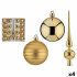 Set ornamente de Crăciun Auriu* PVC (4 Unități)