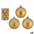 Set de globuri de Crăciun Auriu* PVC Ø 6 cm (4 Unități)