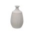 Vază Gri Ceramică 19 x 31 x 19 cm (4 Unități) Dungi