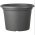 Ghiveci Deroma Cilindru Antracit Injected Rotundă Ø 50 cm 50 x 35 cm