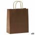 Genți/saci Fama Maro închis Cu mânere 125 g/m² 31 x 11 x 42 cm Dreptunghiular (25 Unități)