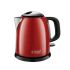 Fierbător Russell Hobbs 24992-70 1 L 2400W Roșu Oțel inoxidabil Plastic/Oțel inoxidabil 2400 W 1 L